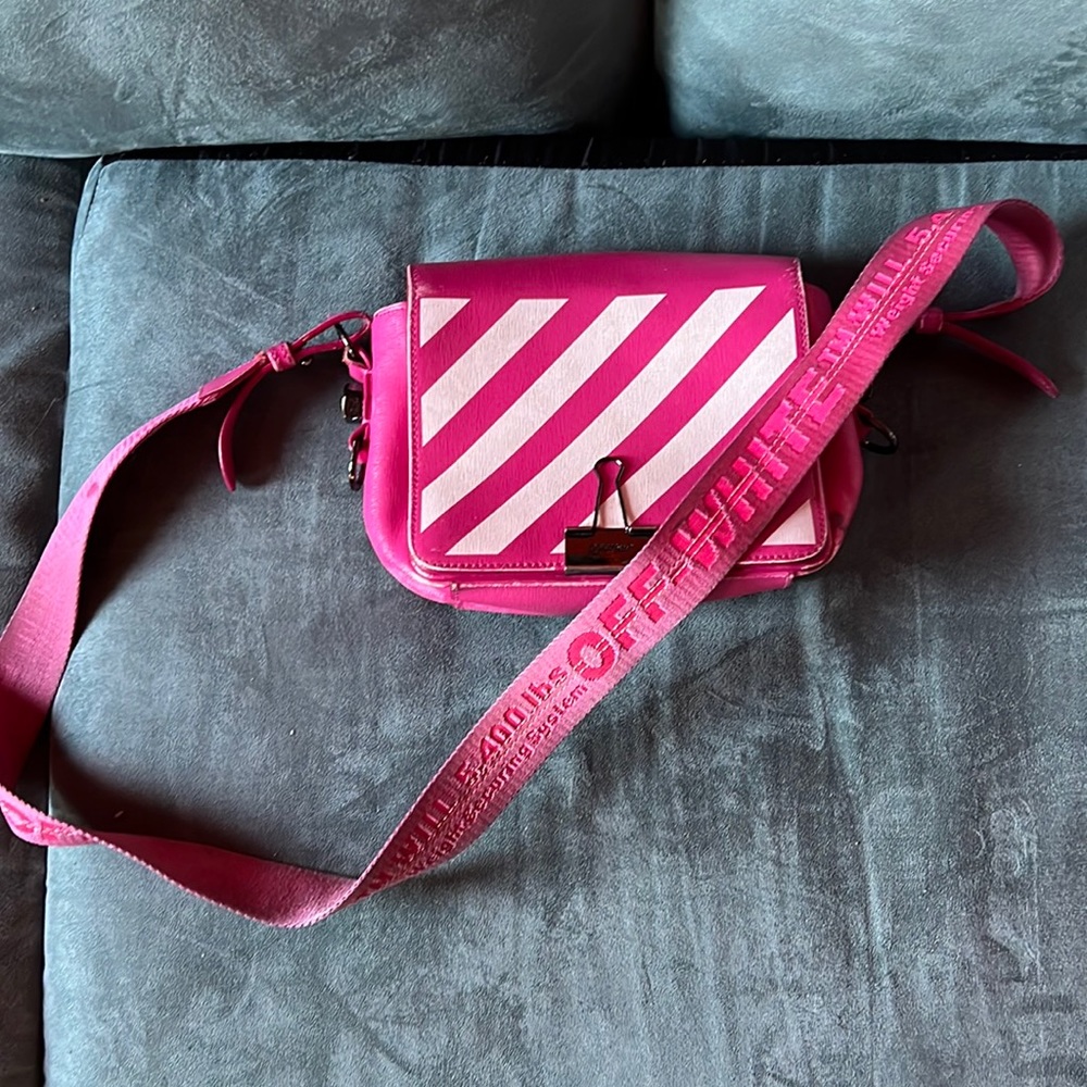 Pink Off-White Bag !!